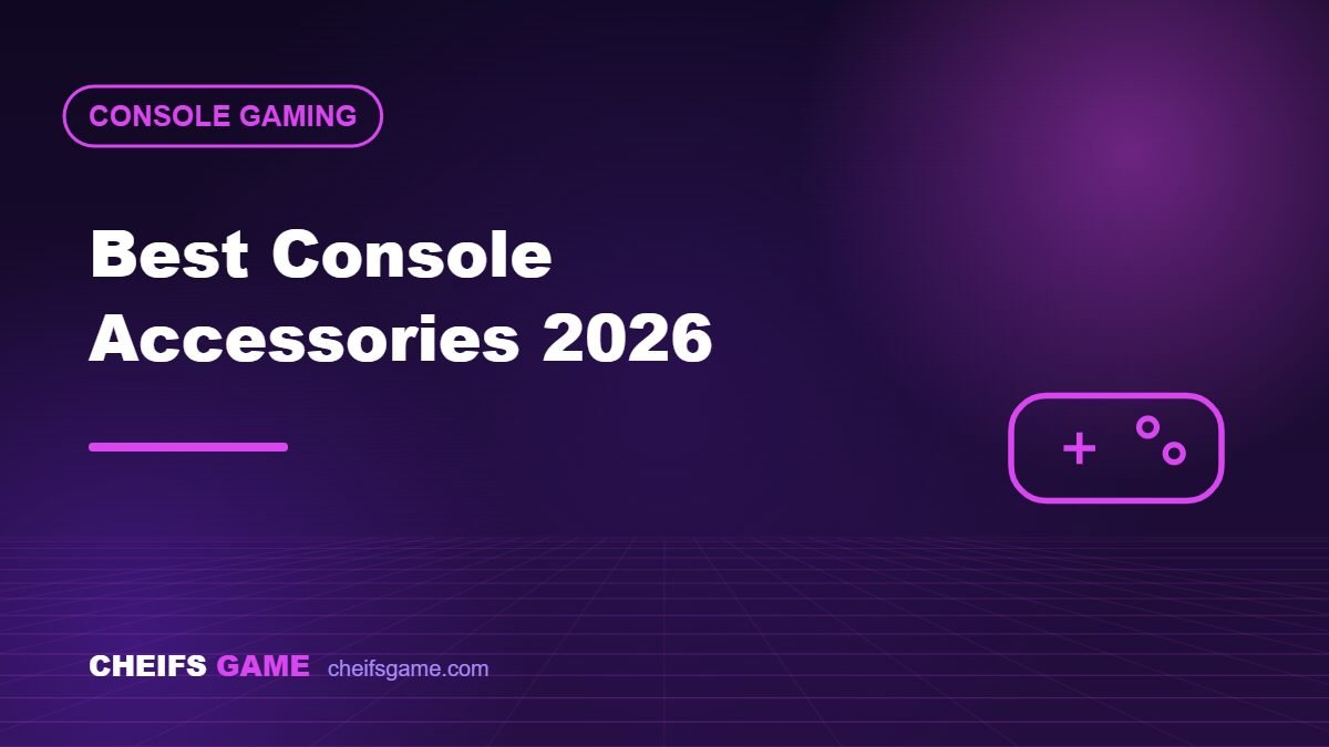 Best Console Accessories 2026 (Controllers, Headsets, SSDs)
