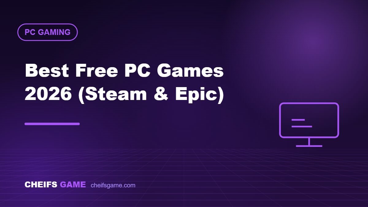 Best Free PC Games 2026 (Steam & Epic Picks)