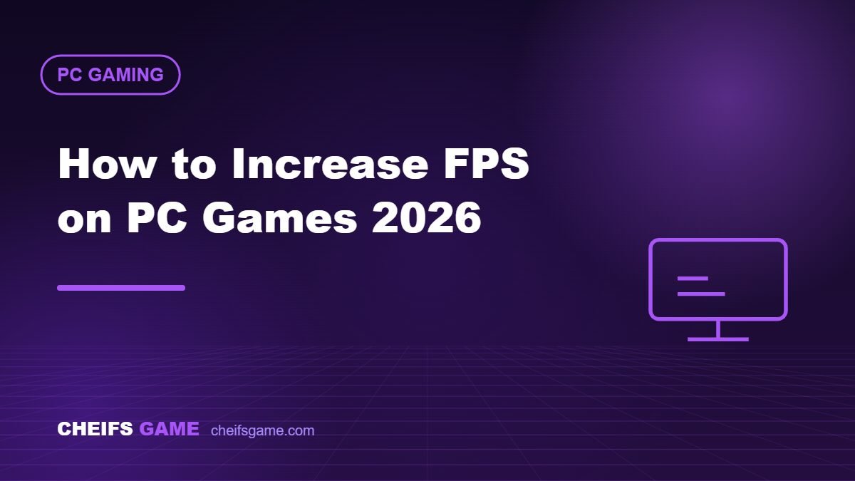 Increase FPS on PC games 2026