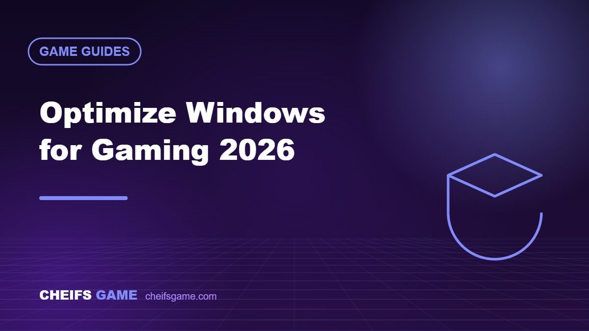 How to Optimize Windows for Gaming 2026