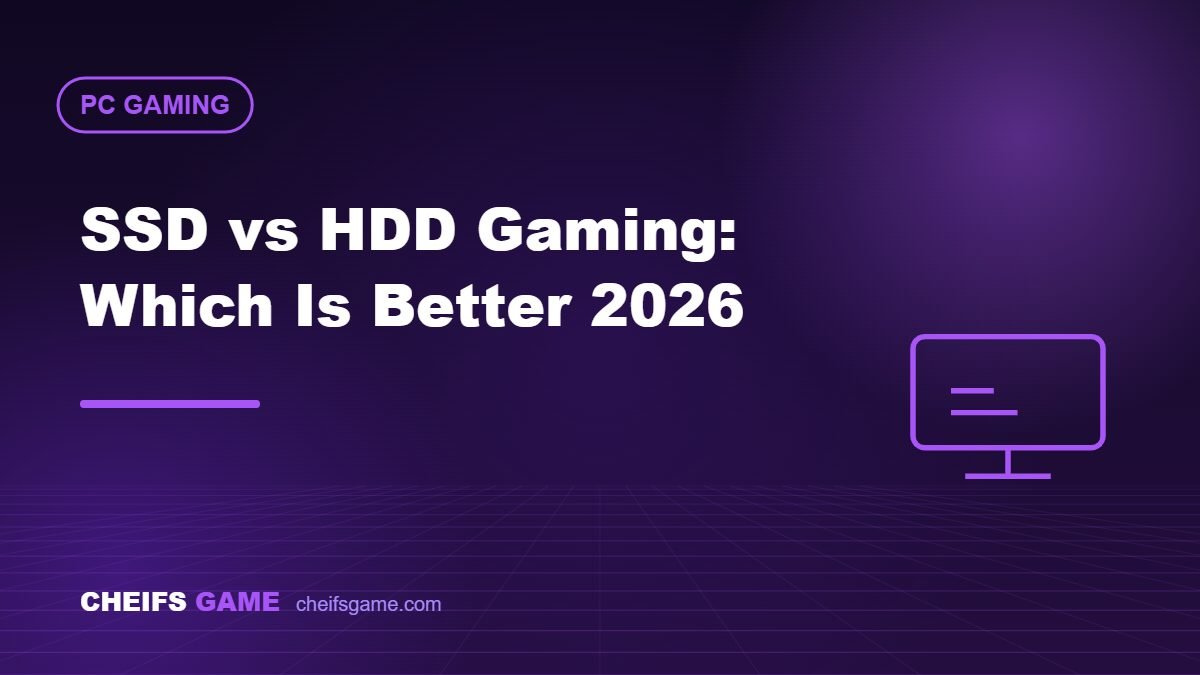 SSD vs HDD for Gaming 2026: Which Is Better?